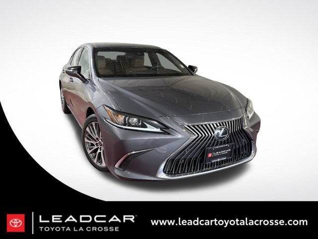 2020 Lexus ES 350 in Gray — front three-quarter view