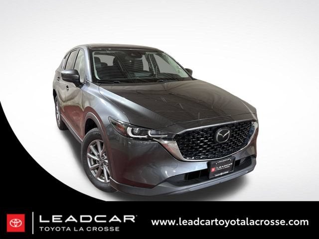 2023 Mazda Mazda CX-5 2.5 S Preferred Package in Machine Gray Metallic — front three-quarter view